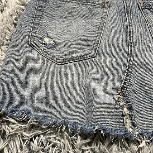 WE the free denim skirt size 25 - Picture 14 of 14